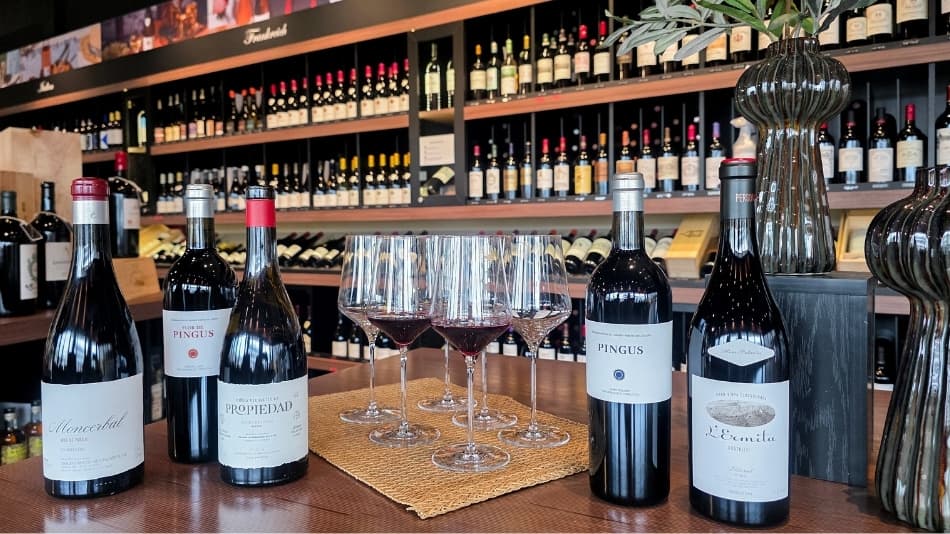 Pingus & L'Ermita Degustation, Baur au Lac Vins Regensdorf